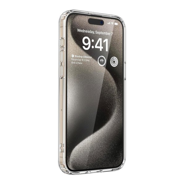 iPhone 15 Pro Cover TPU MagSafe Transparent