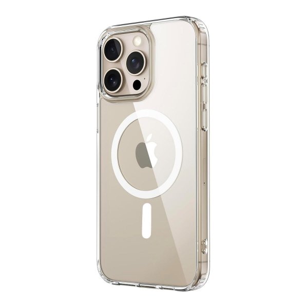 iPhone 15 Pro Cover TPU MagSafe Transparent