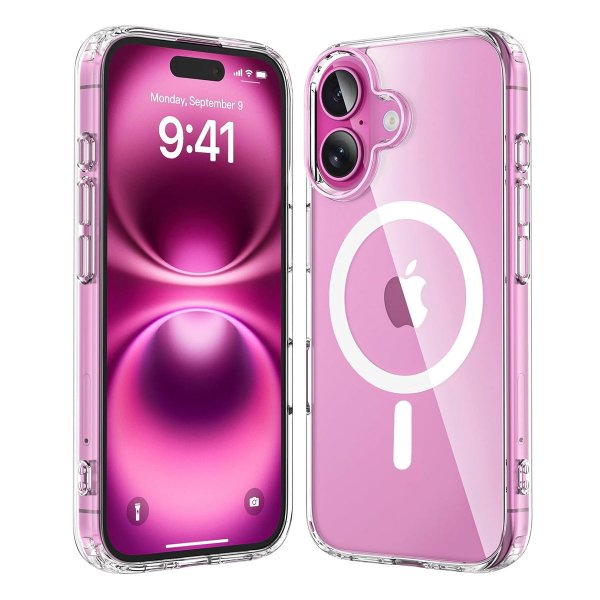 iPhone 16 Cover TPU MagSafe Transparent