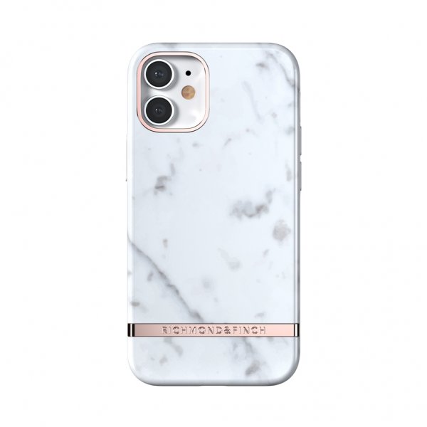 iPhone 12 Mini Cover White Marble