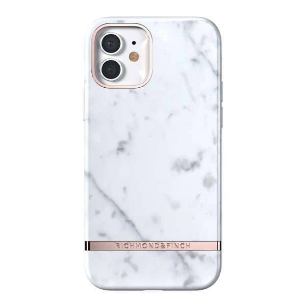 iPhone 12/iPhone 12 Pro Cover White Marble