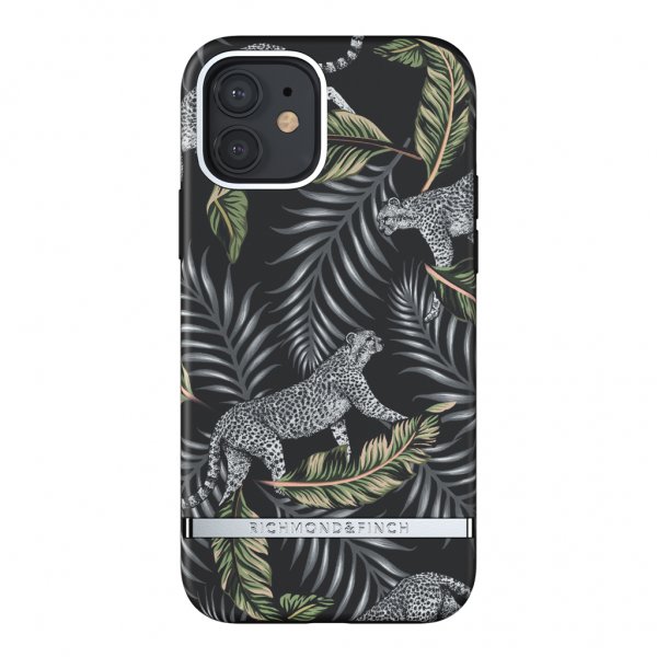 iPhone 12/iPhone 12 Pro Cover Silver Jungle