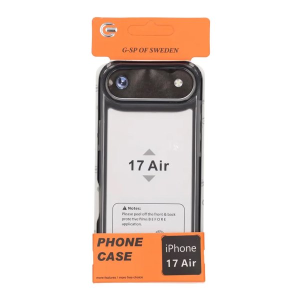 iPhone Air Cover Stødabsorberende Sort