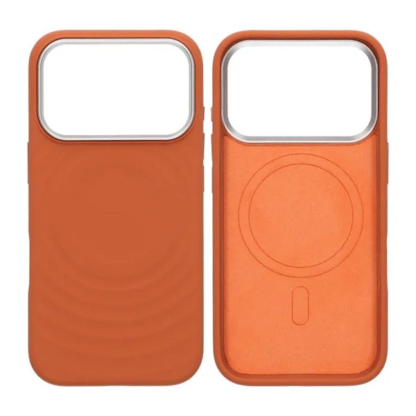 iPhone 17 Pro Max Cover Silikone MagSafe Orange