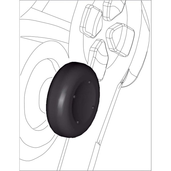 Kontrolstik Sæt 8i1 til Håndkontrol PS4/PS5.