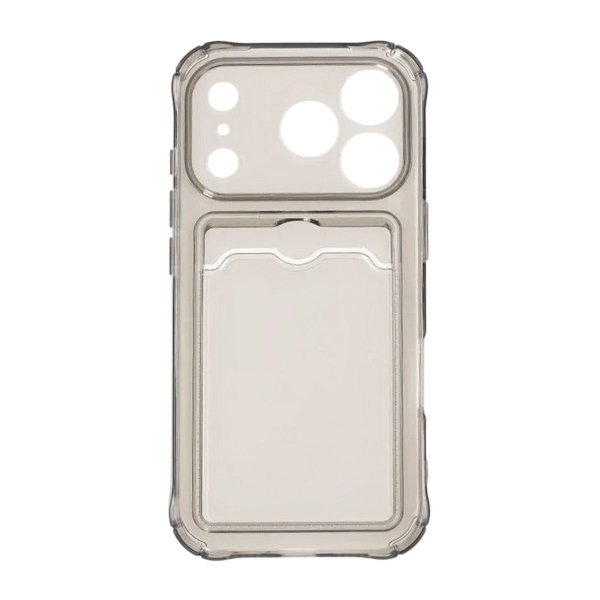 iPhone 17 Pro Cover Kortholder Sort