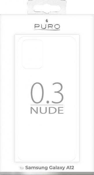 Samsung Galaxy A12 Cover Nude Transparent