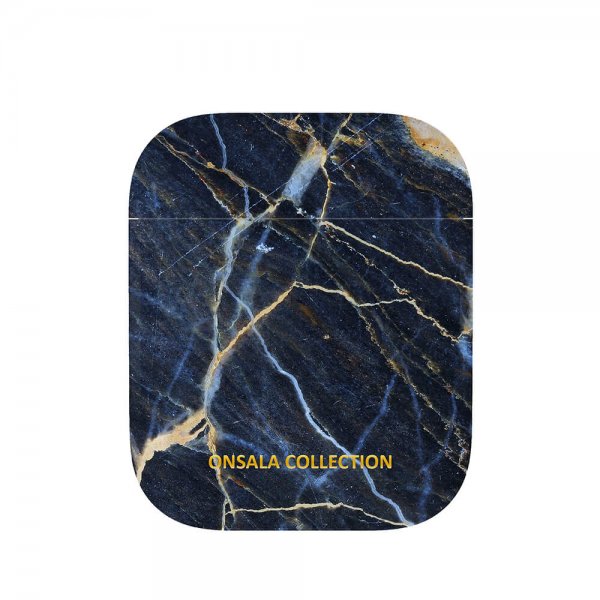 AirPods 1/2 Cover Fashion Edition Black Galaxy Marble