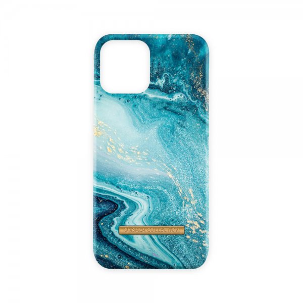 iPhone 13 Pro Max Cover Fashion Edition Blue Sea Marble