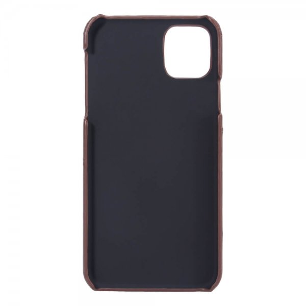 iPhone 11 Pro Max Cover med Kortholder Brun