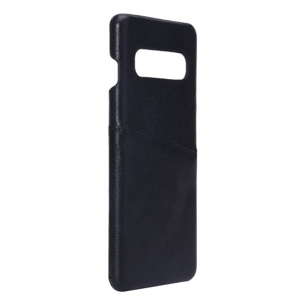 Samsung Galaxy S10 Cover med Kortholder Sort