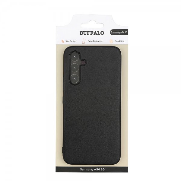 Samsung Galaxy A54 5G Cover Kunstlæder Sort