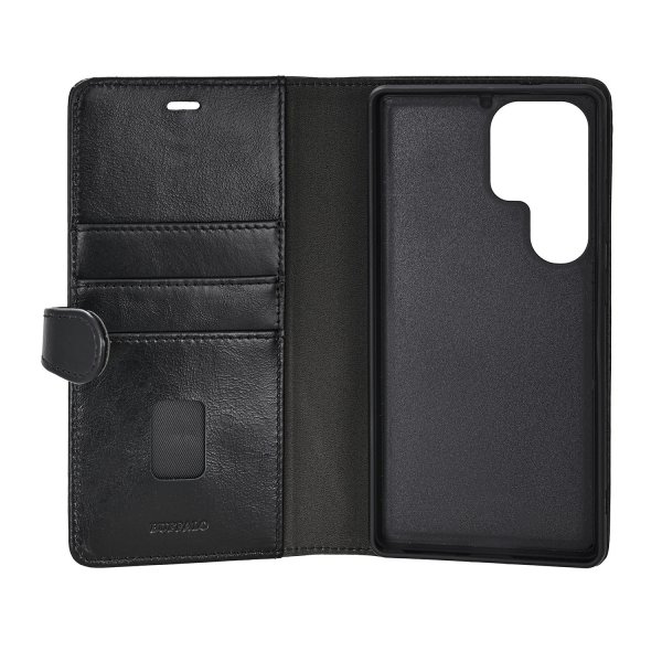 Samsung Galaxy S25 Ultra Etui 2-in-1 Detachable Wallet Sort