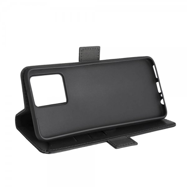 Motorola Moto G84 Etui 3 Kortholder Sort