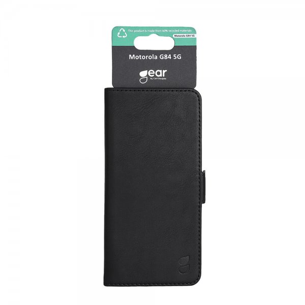 Motorola Moto G84 Etui 3 Kortholder Sort