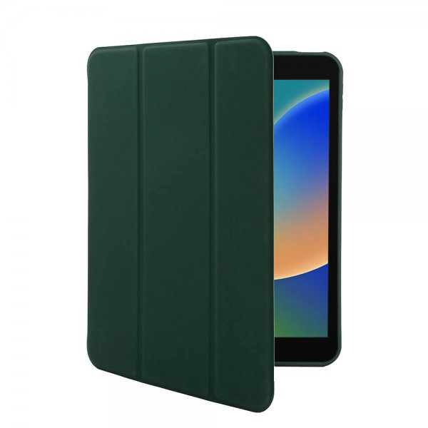 iPad 10.2 (gen 7/8/9) Etui Trifold Stand Folio Grøn