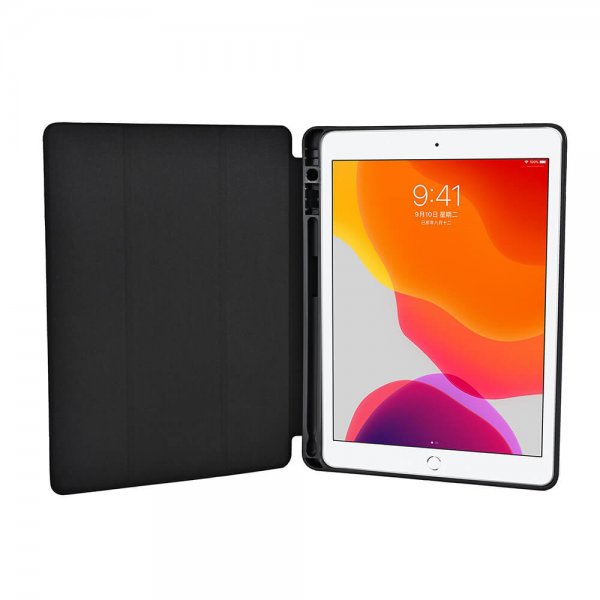 iPad 10.2 (gen 7/8/9) Etui Trifold Stand Folio Sort