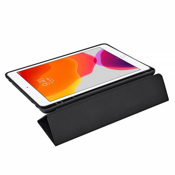 iPad 10.2 (gen 7/8/9) Etui Trifold Stand Folio Sort