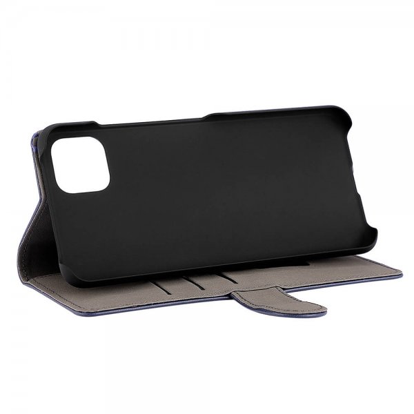 Samsung Galaxy A22 5G Etui med Kortholder Blå