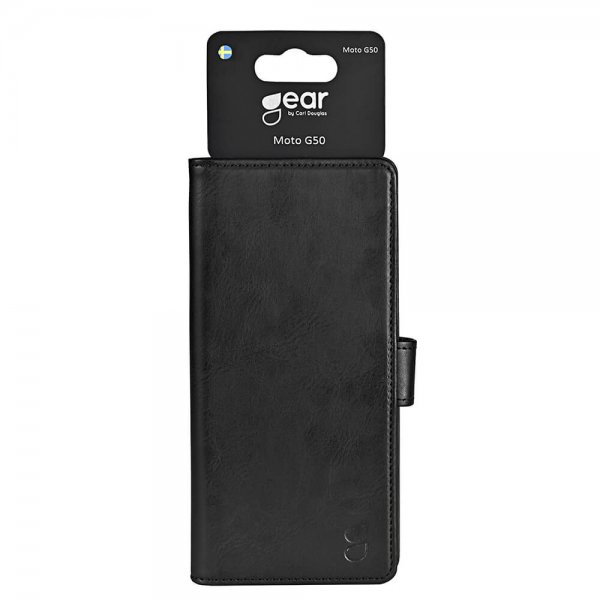 Motorola Moto G50 Etui 3 Kortholder Sort