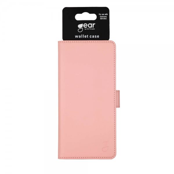 Samsung Galaxy S20 Ultra Etui 3 Kortholder Lyserød