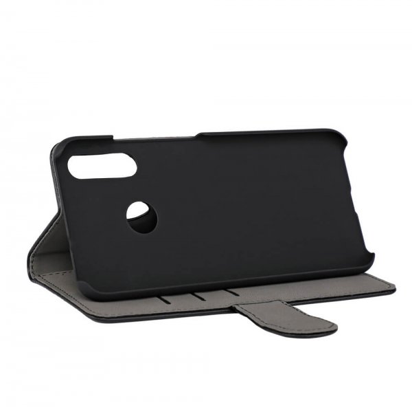 Motorola Moto E6 Plus Etui 3 Kortholder Sort