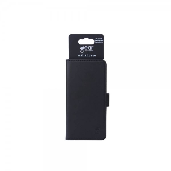 Huawei Nova 5T Etui 3 Kortholder Sort