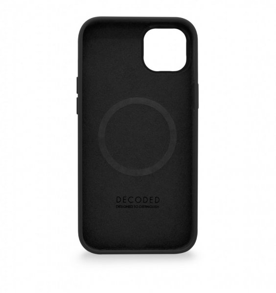 iPhone 14 Plus Cover Silicone Backcover Charcoal