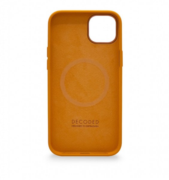 iPhone 14 Plus Cover Silicone Backcover Apricot