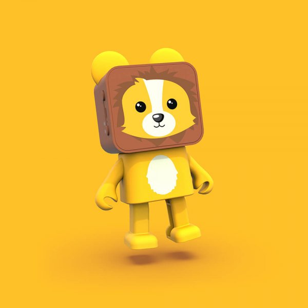 Højttaler trådløs dansende løver