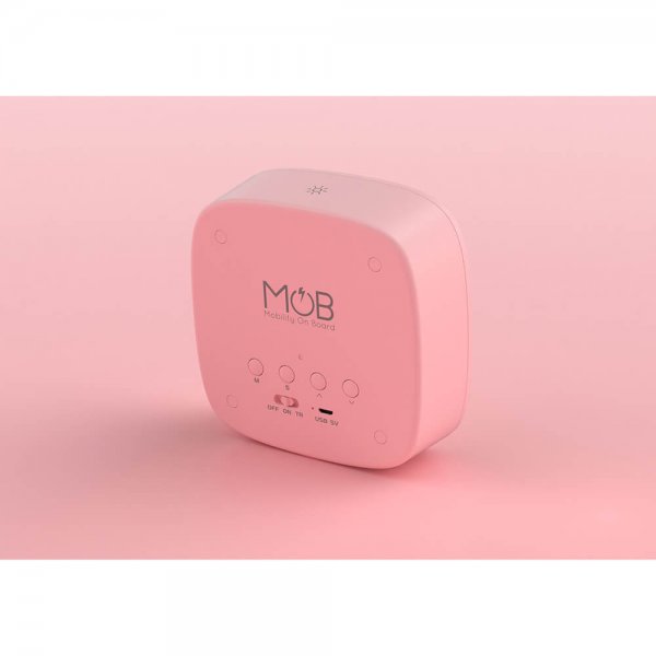 Vækkeur med nattelys Billy ur lyserød