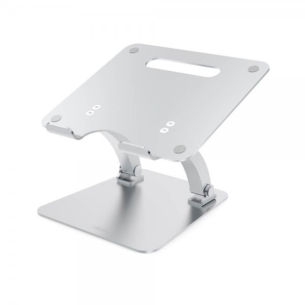 Laptop stativ Dual Pivot Riser Justerbar Aluminium