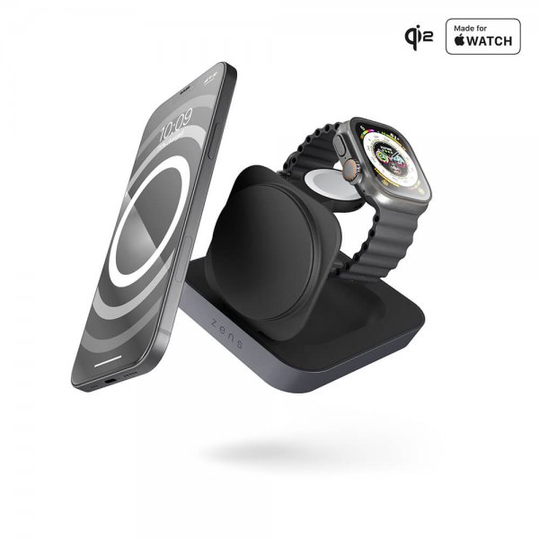 Trådløs oplader Nightstand Charger Pro 2 MagSafe Sort