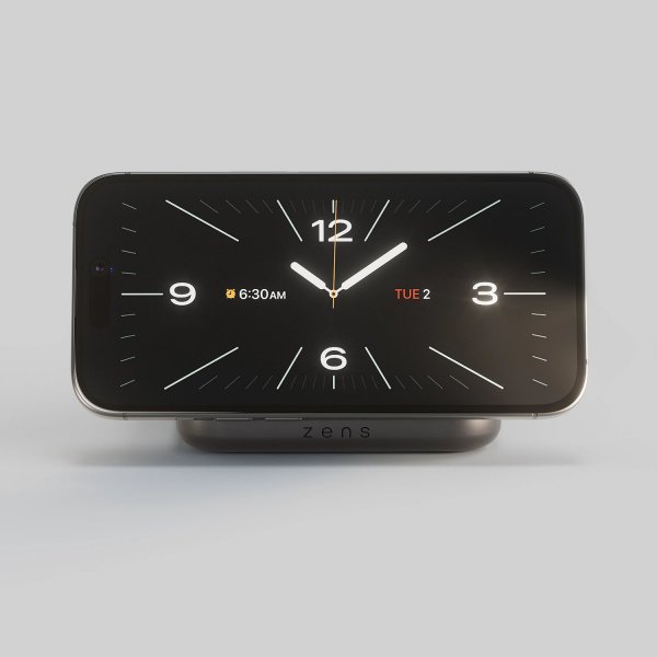 Trådløs oplader Magnetic Nightstand Charger Qi2 15W Sort