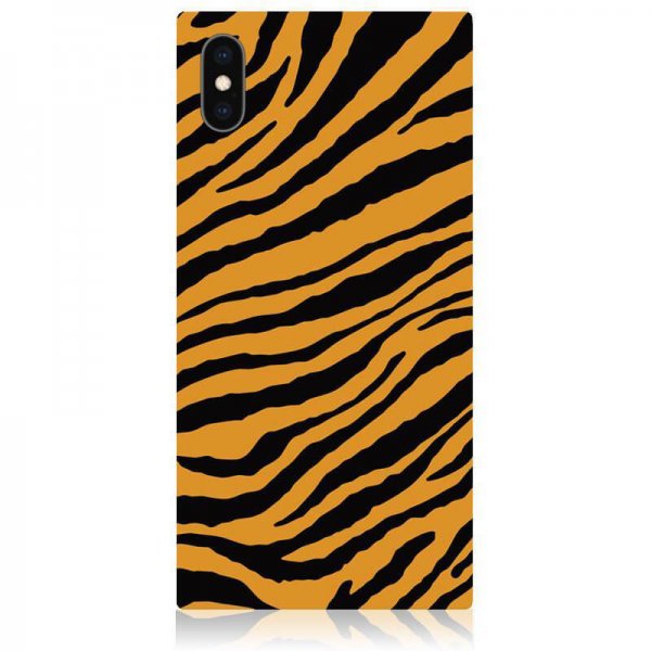 iPhone Xs Max Cover Square Case Tiger