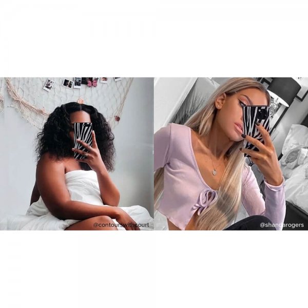 iPhone Xs Max Cover Square Case Zebra