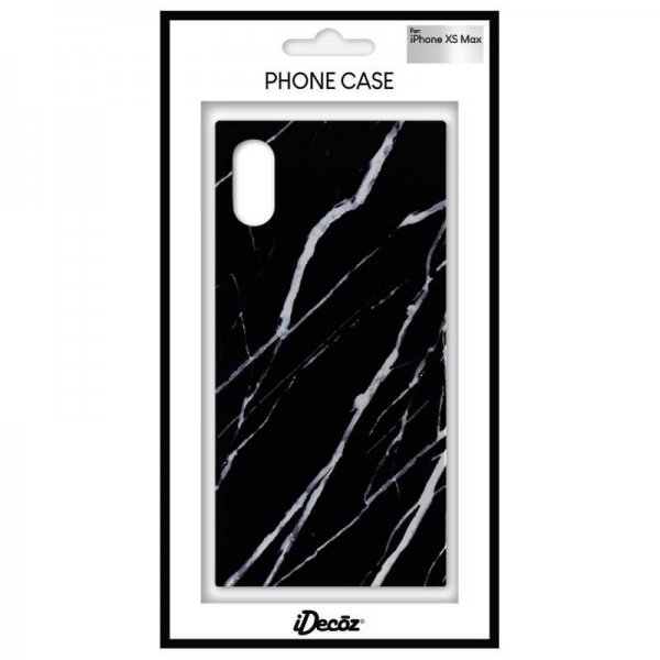 iPhone Xs Max Cover Square Case Marble Sort