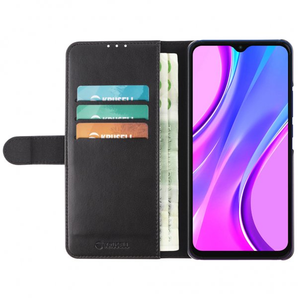 Xiaomi Redmi 9 Etui PhoneWallet Sort