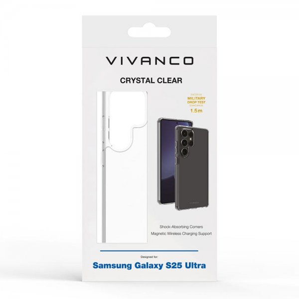 Samsung Galaxy S25 Ultra Cover Crystal Clear Transparent
