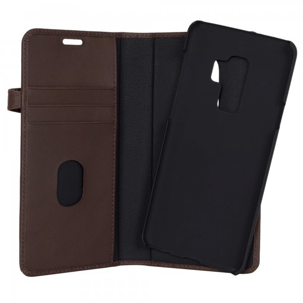 Samsung Galaxy S9 Plus Etui 2in1 Magnet Case Brun
