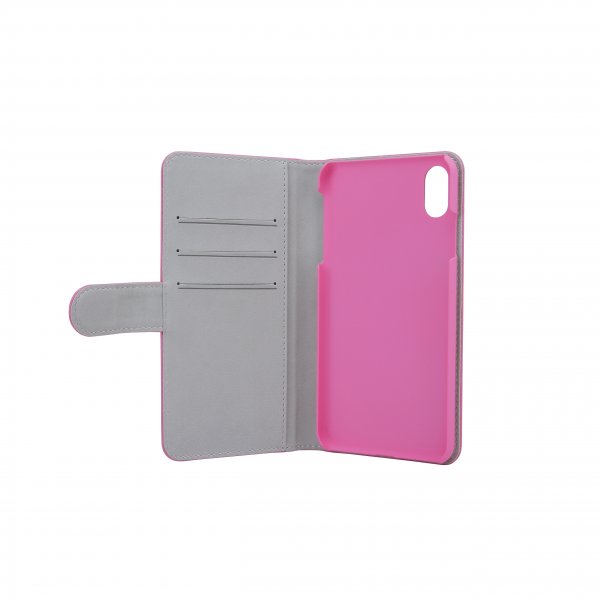 iPhone Xs Max Etui 3 Kortholder Lyserød