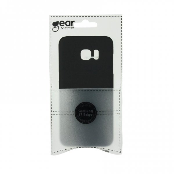 Samsung Galaxy S7 Edge Cover Hård Plastik Sort