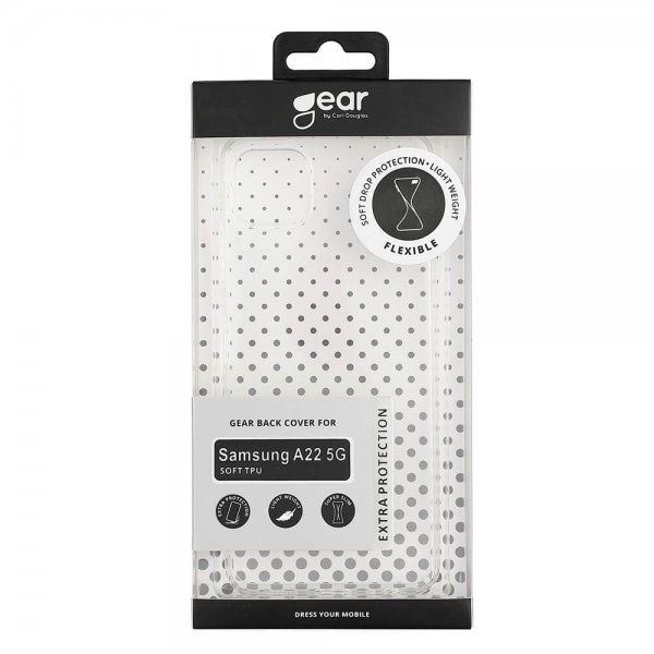 Samsung Galaxy A22 5G Cover Transparent TPU Klar