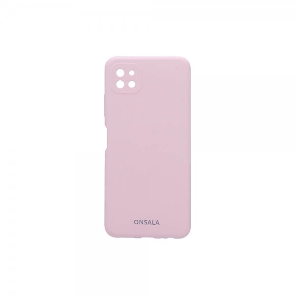 Samsung Galaxy A02s Cover Silikone Sand Pink