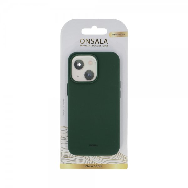 iPhone 13 Pro Cover Silikone Olive Green