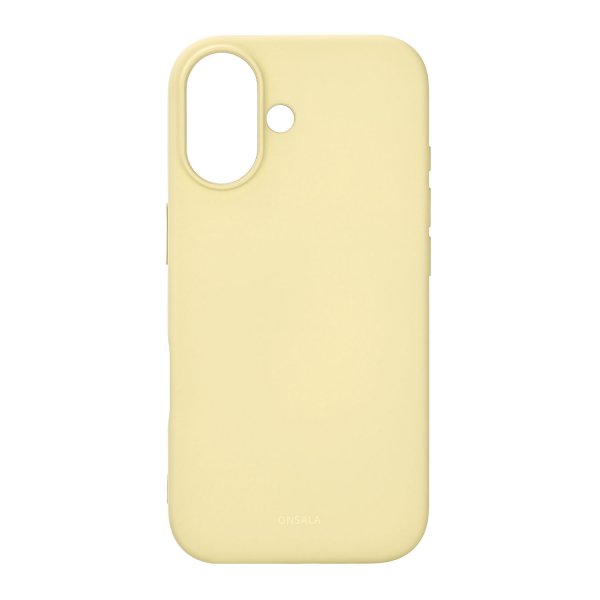 iPhone 17 Cover Silicone Touch Lemon