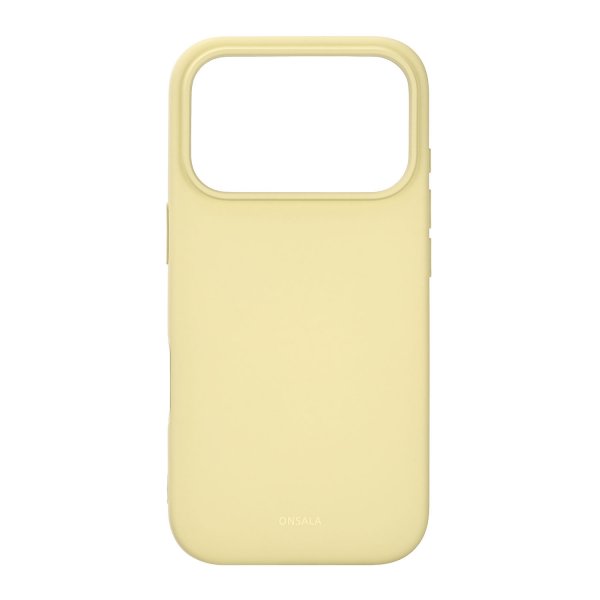 iPhone 17 Pro Cover Silicone Touch Lemon