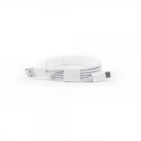 Trådløs Dual QI Lader 2x10W Hvid Grå Tekstil