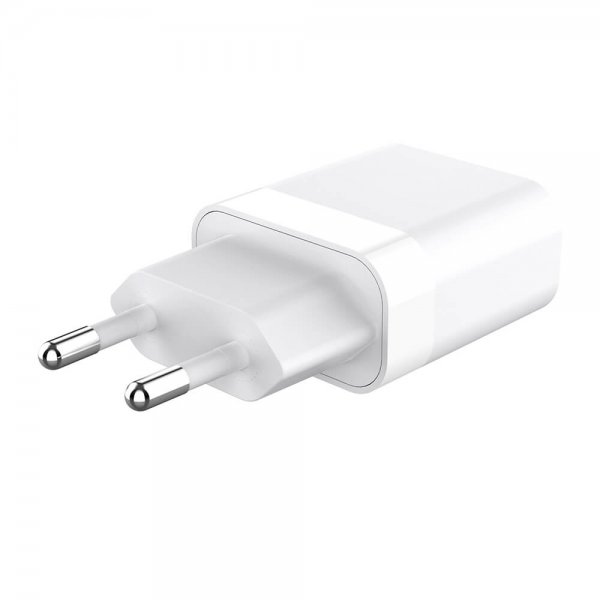 Oplader Travel Charger 2.4A Hvid