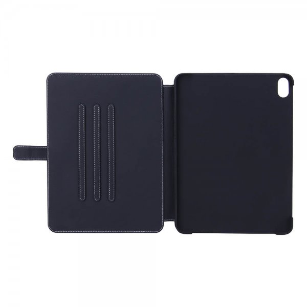 iPad Air 10.9 (gen 4/5) Etui Ægte Læder Sort